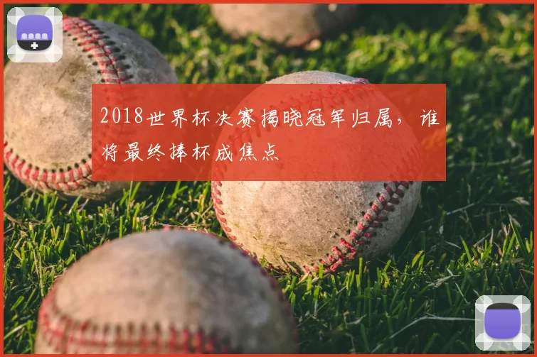 2018世界杯决赛揭晓冠军归属，谁将最终捧杯成焦点
